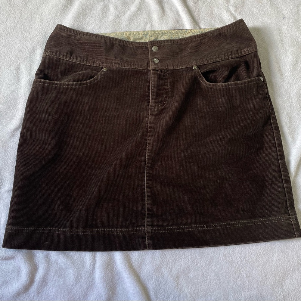 Athleta Corduroy Mini Skirt
